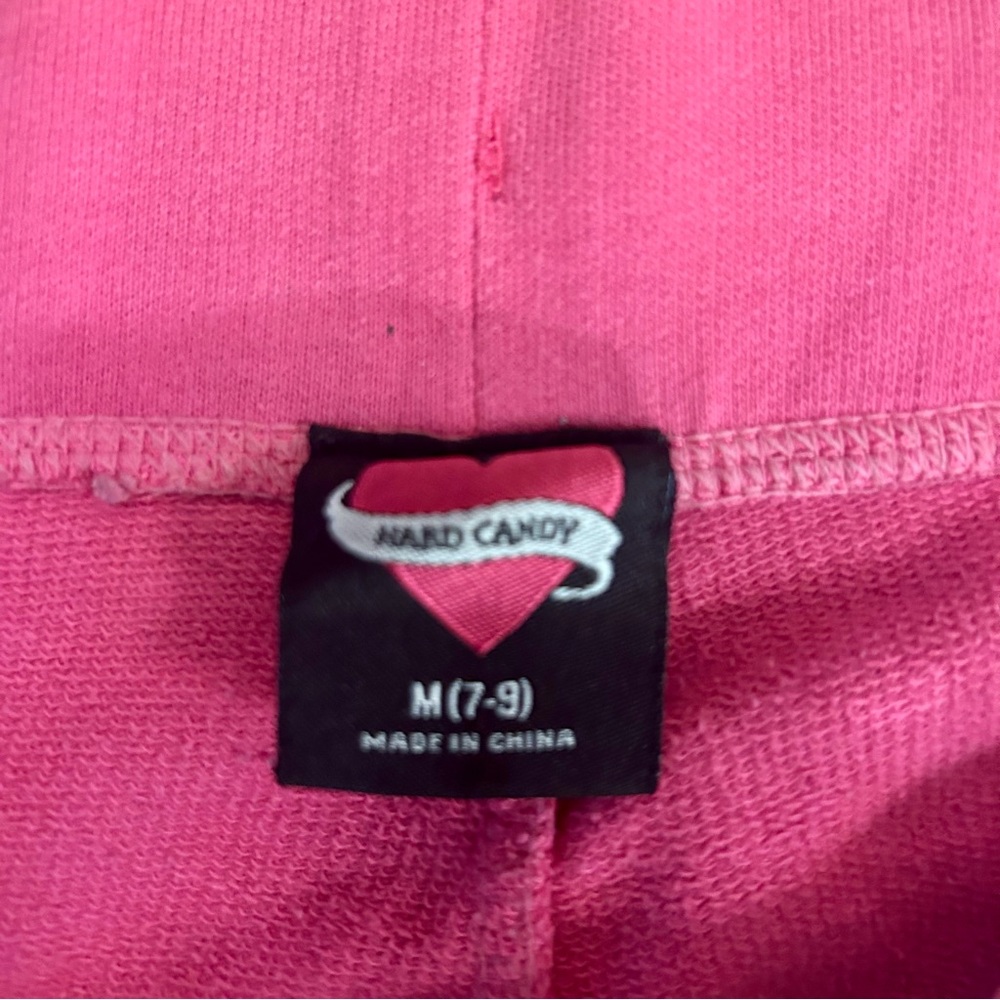 💕Hard Candy Barbie Pink & Black Sequin Trim Shorts Sparkly embellished - Picture 9 of 9